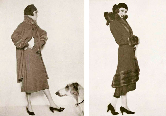 Модные силуэты 1929 года